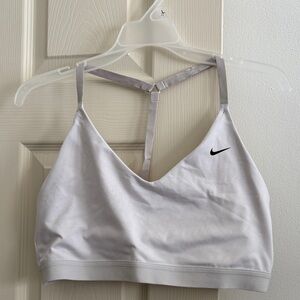 Nike Women's white light weight  Sports Bra
